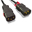 Zonit zLock IEC 320 Dual Locking Cable C14 - C13