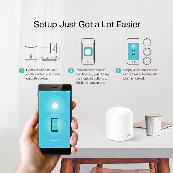 TP-Link Deco X20 Whole Home Mesh Wi-Fi 6 System