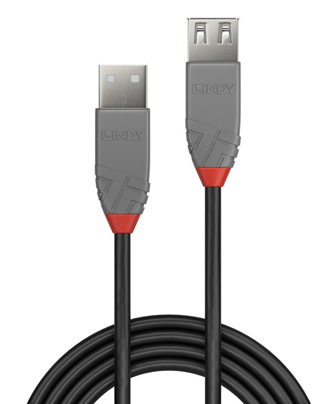 Lindy Anthra Line USB 2.0 Type A Extension Cable