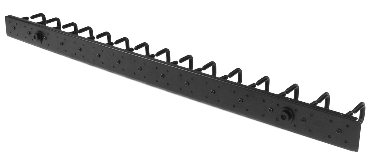 StarTech Vertical Cable Organizer with D-Ring Hooks - 0U