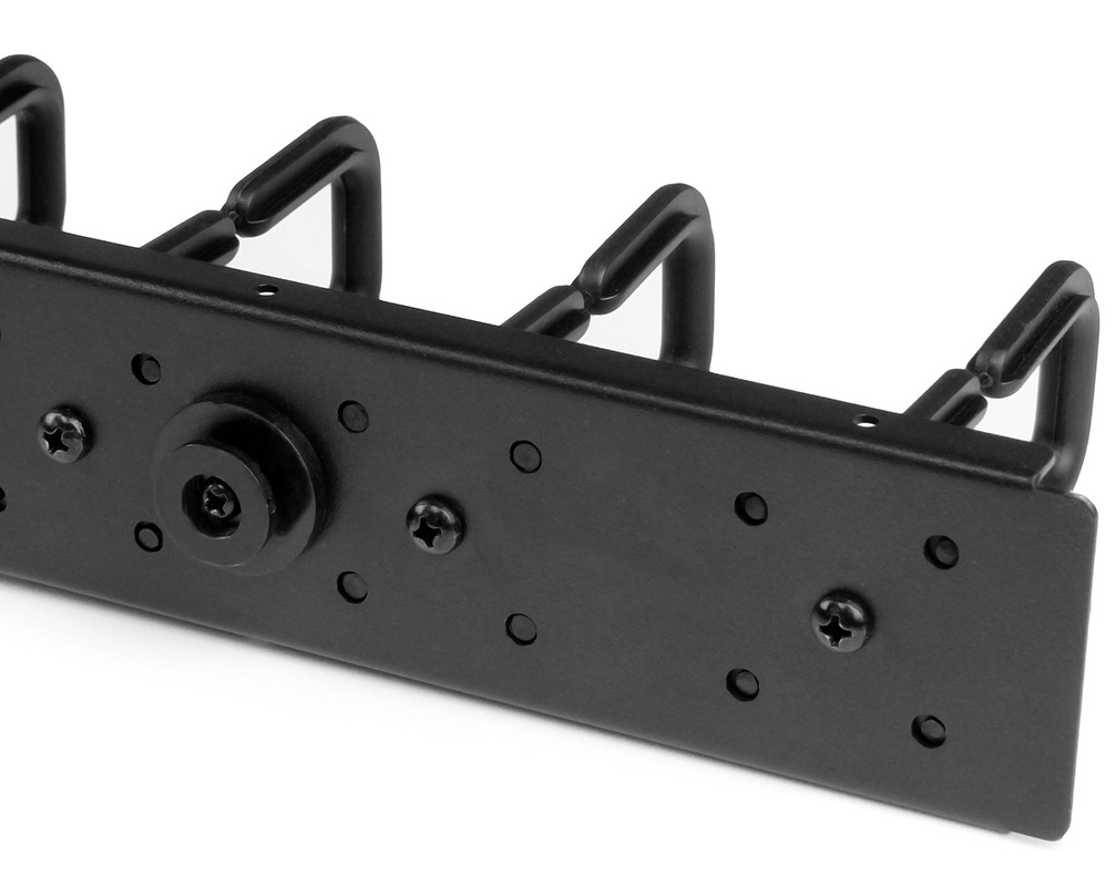 StarTech Vertical Cable Organizer with D-Ring Hooks - 0U