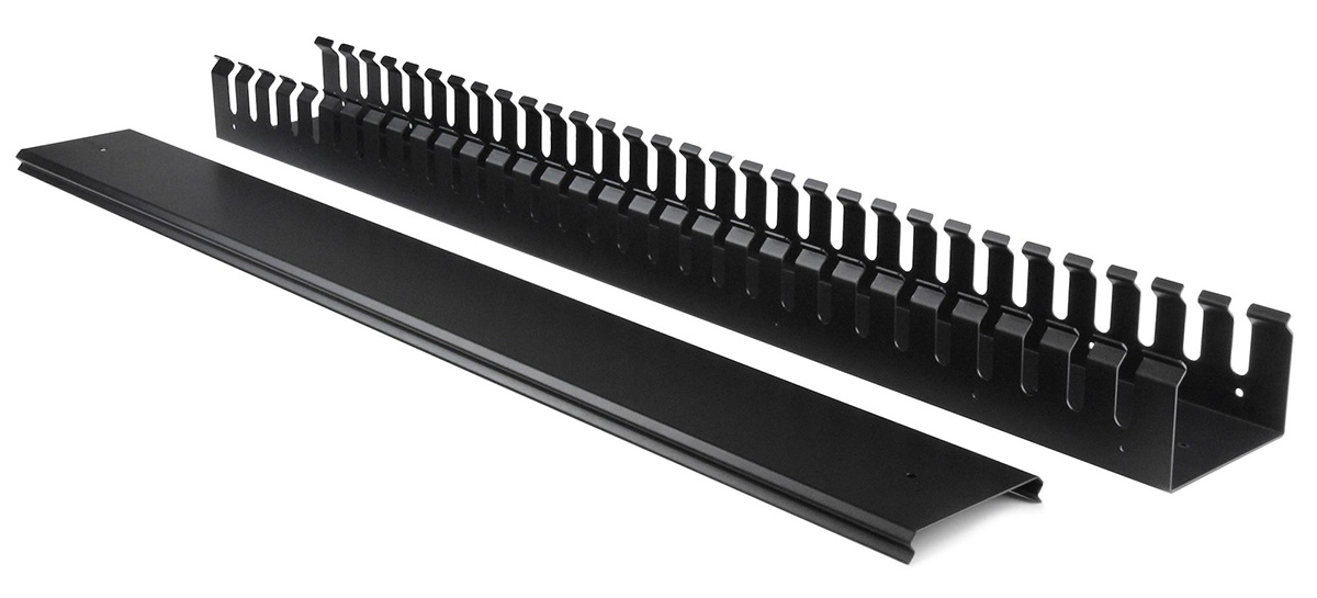 StarTech Vertical Cable Organizer with Finger Ducts - 0U