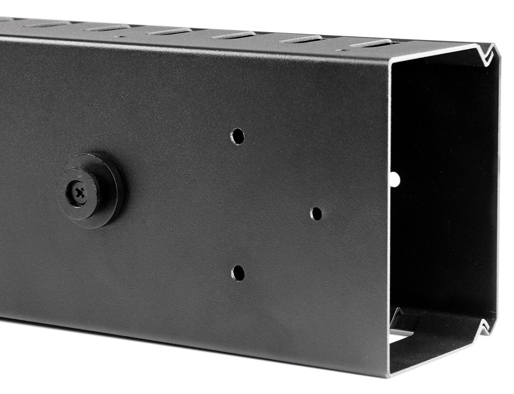 StarTech Vertical Cable Organizer with Finger Ducts - 0U