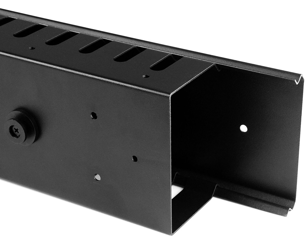 StarTech Vertical Cable Organizer with Finger Ducts - 0U