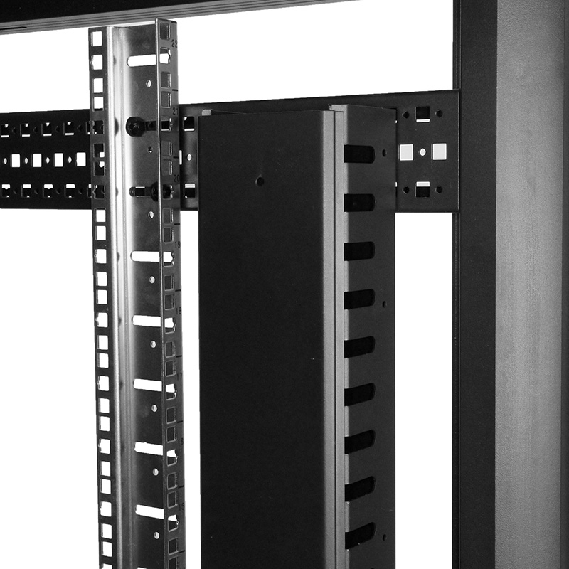 StarTech Vertical Cable Organizer with Finger Ducts - 0U