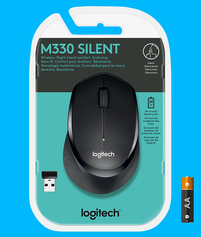 Logitech M330 Silent Plus Mouse
