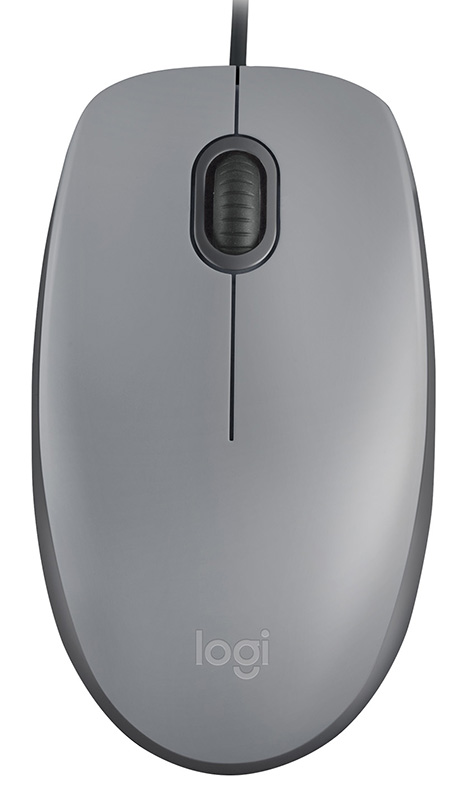 Logitech M110 Silent Corded Mouse