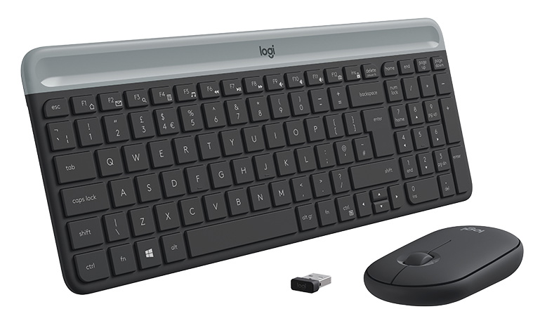 Logitech MK470 Slim Wireless Keyboard And Mouse Combo