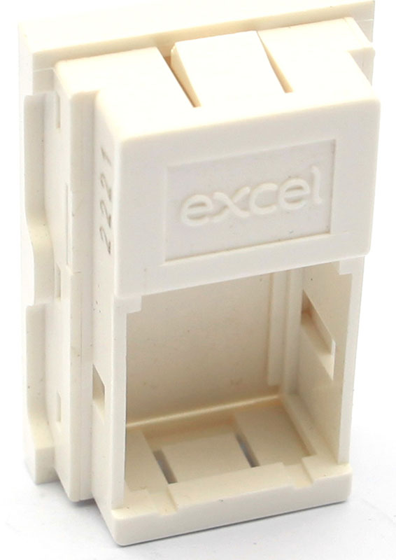 Excel 6C Flat Shutter For Keystone Jack