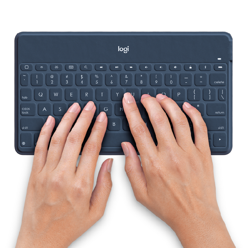 Logitech KEYS-TO-GO Ultra-light, Ultra-Portable Bluetooth Keyboard