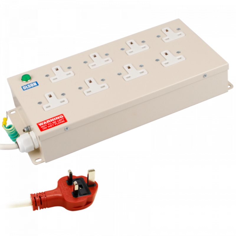 Olson Hospital Grade 13A Unswitched Space Saving Box PDU