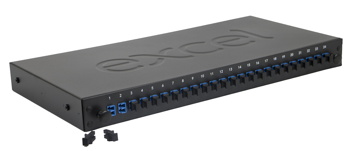 Enbeam 24 Way OS2 Fibre Panel