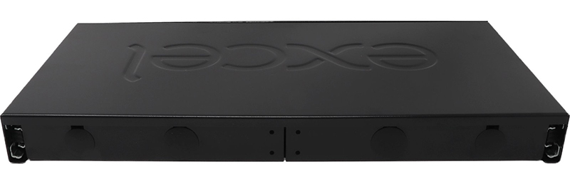 Enbeam 24 Way OM3 Fibre Panel - LC Duplex Shuttered
