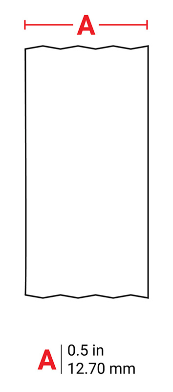 Brady B-423 BMP21 Plus Series White Harsh-Environment Polyester Labels