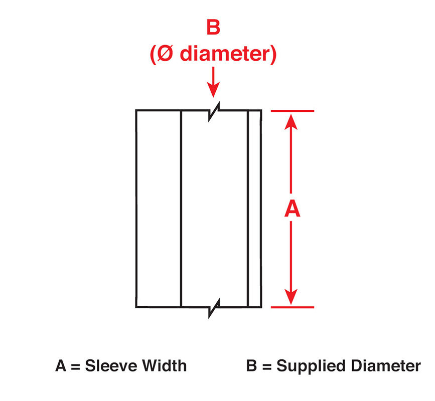 Brady B-342 BMP21 Plus PermaSleeve Heat-Shrink Tubing