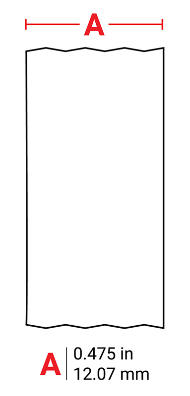 Brady B-422 Polyester Panel Component Labels