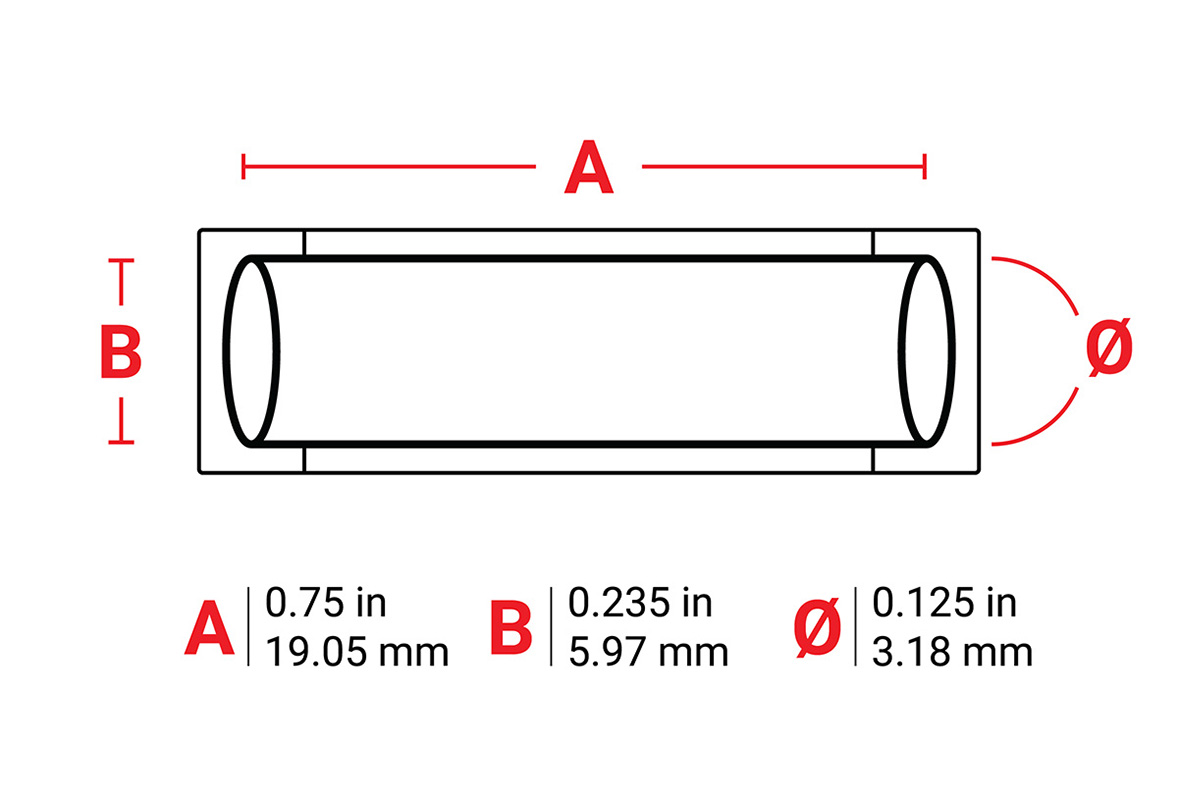 Brady B-342 BMP41, BMP51, BMP53 Polyolefin 22-16 Gauge Wire Marking Sleeves