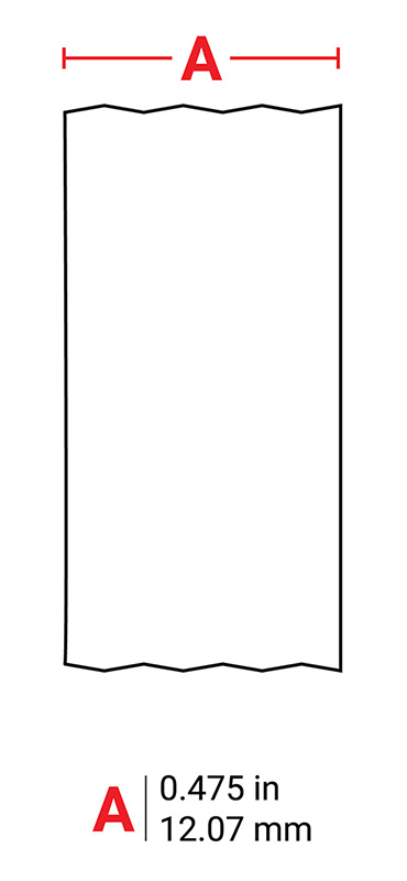 Brady B-412 BMP41, BMP51, BMP53 Continuous High Tensile Polypropylene Tags