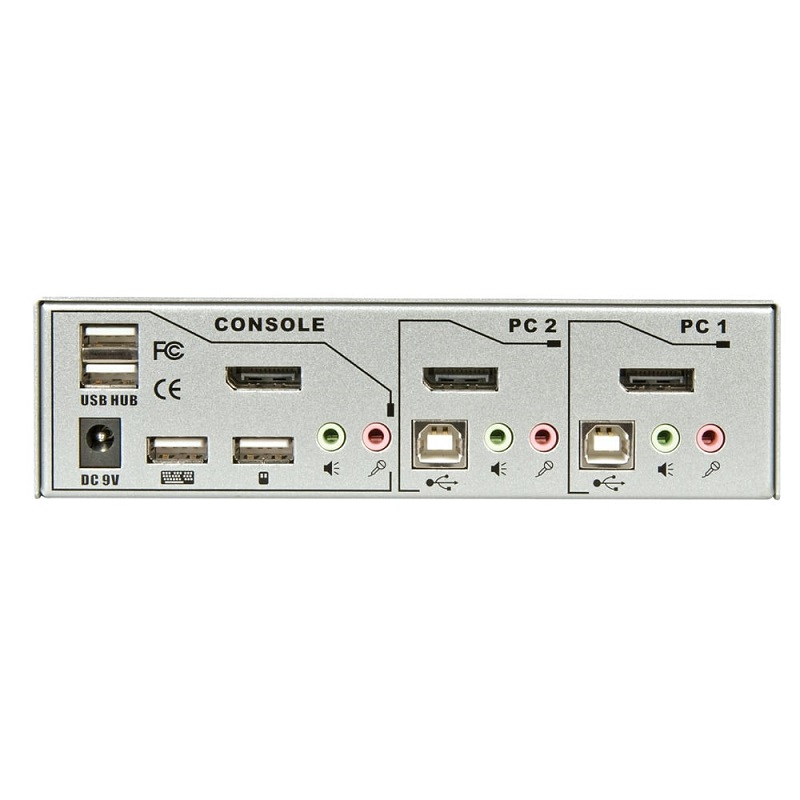 Lindy USB 2.0. DisplayPort 1.2 KVM Switch Pro