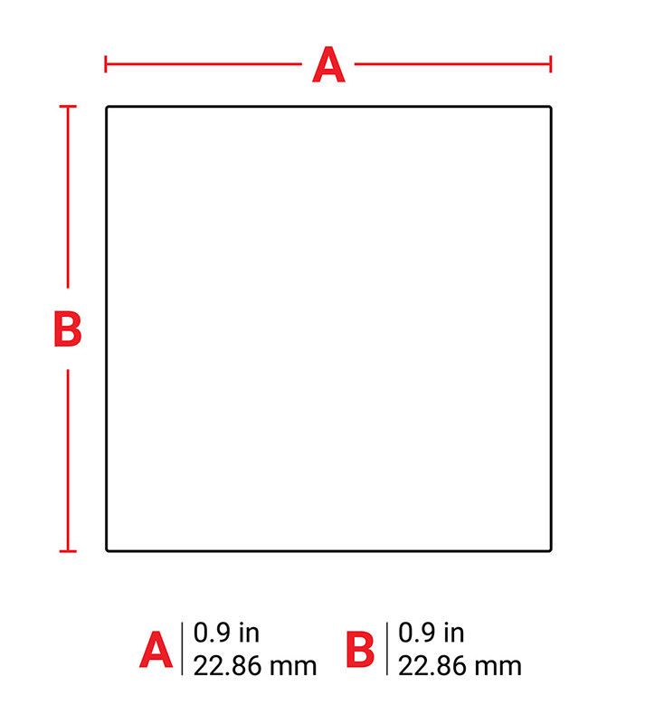 Brady B-488 Matt White Polyester General Identification Labels