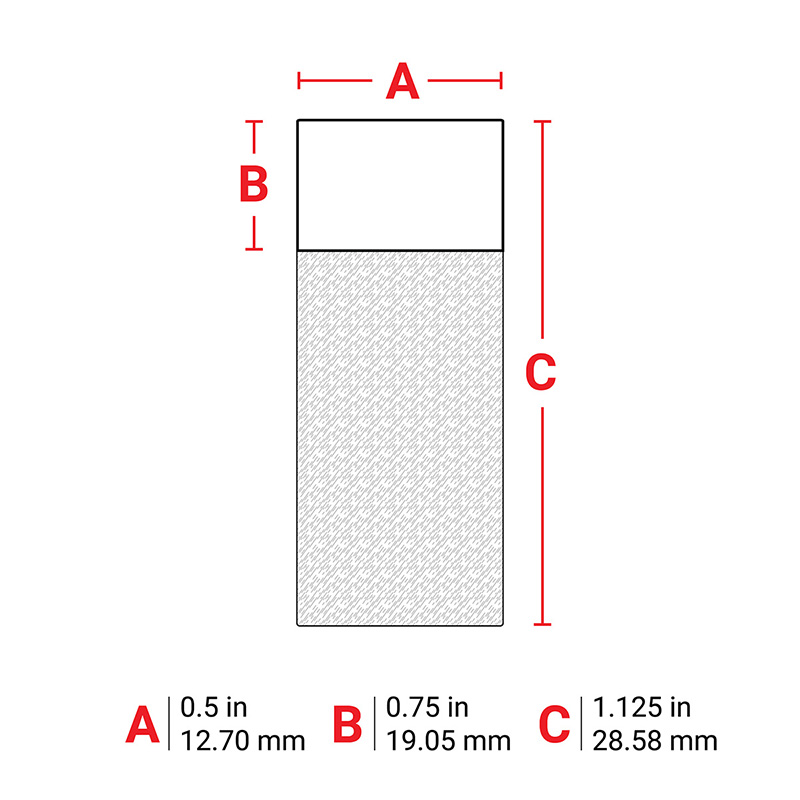 Brady B-461 Self-laminating Polyester Cryogenic Laboratory Labels - BMP51, BMP53
