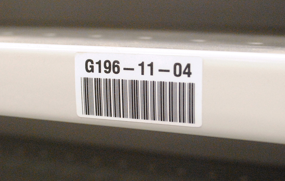 Brady B-423 Glossy White Polyester Asset Tracking Labels