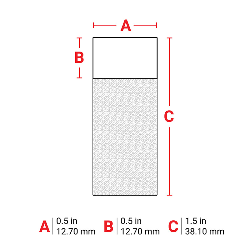 Brady B-427 White Self-laminating Vinyl Wire and Cable Labels