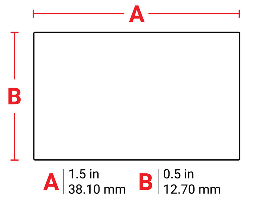 Brady B-498 Repositionable Vinyl Cloth Wire and Cable Labels