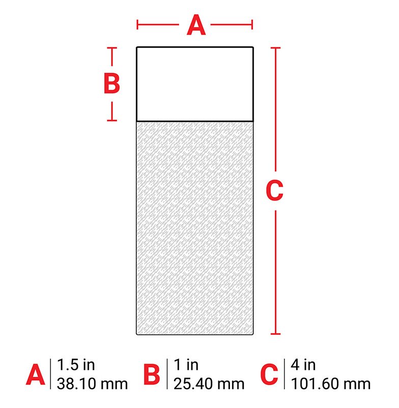 Brady B-427 Self-laminating Vinyl Wire and Cable Labels