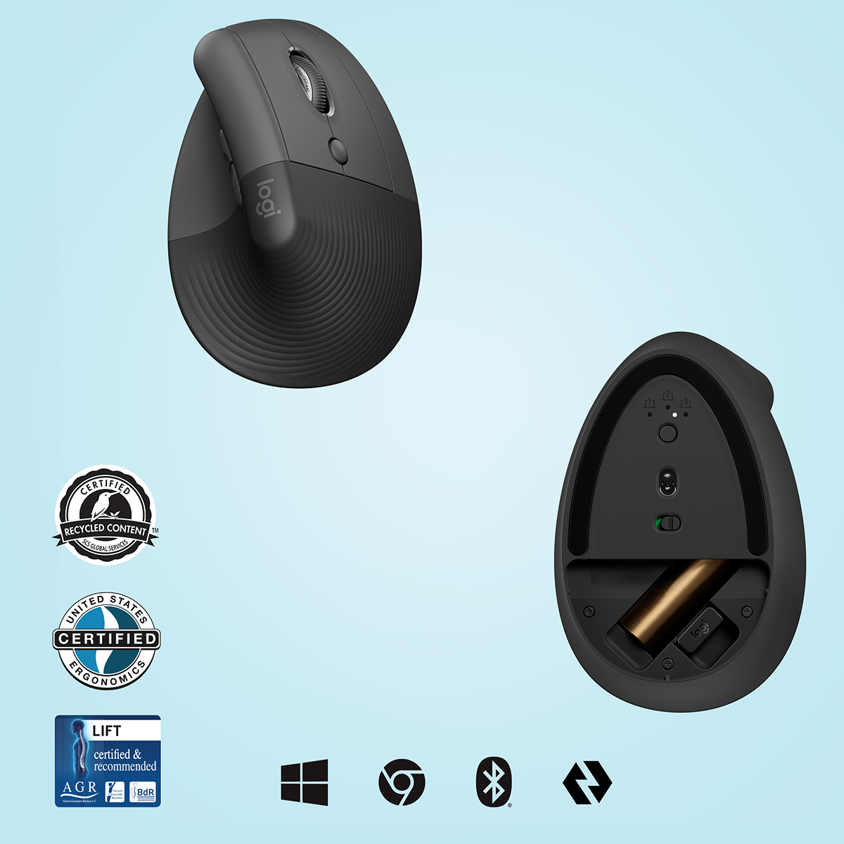 Logitech Lift - Day-Long Comfort