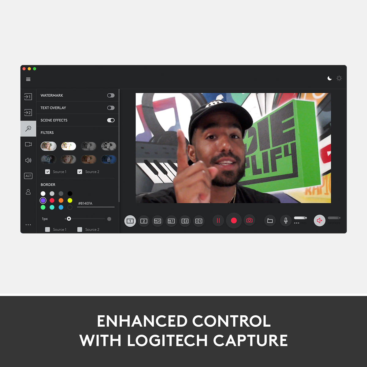 Logitech StreamCam Full HD Camera with USB-C for Live Streaming