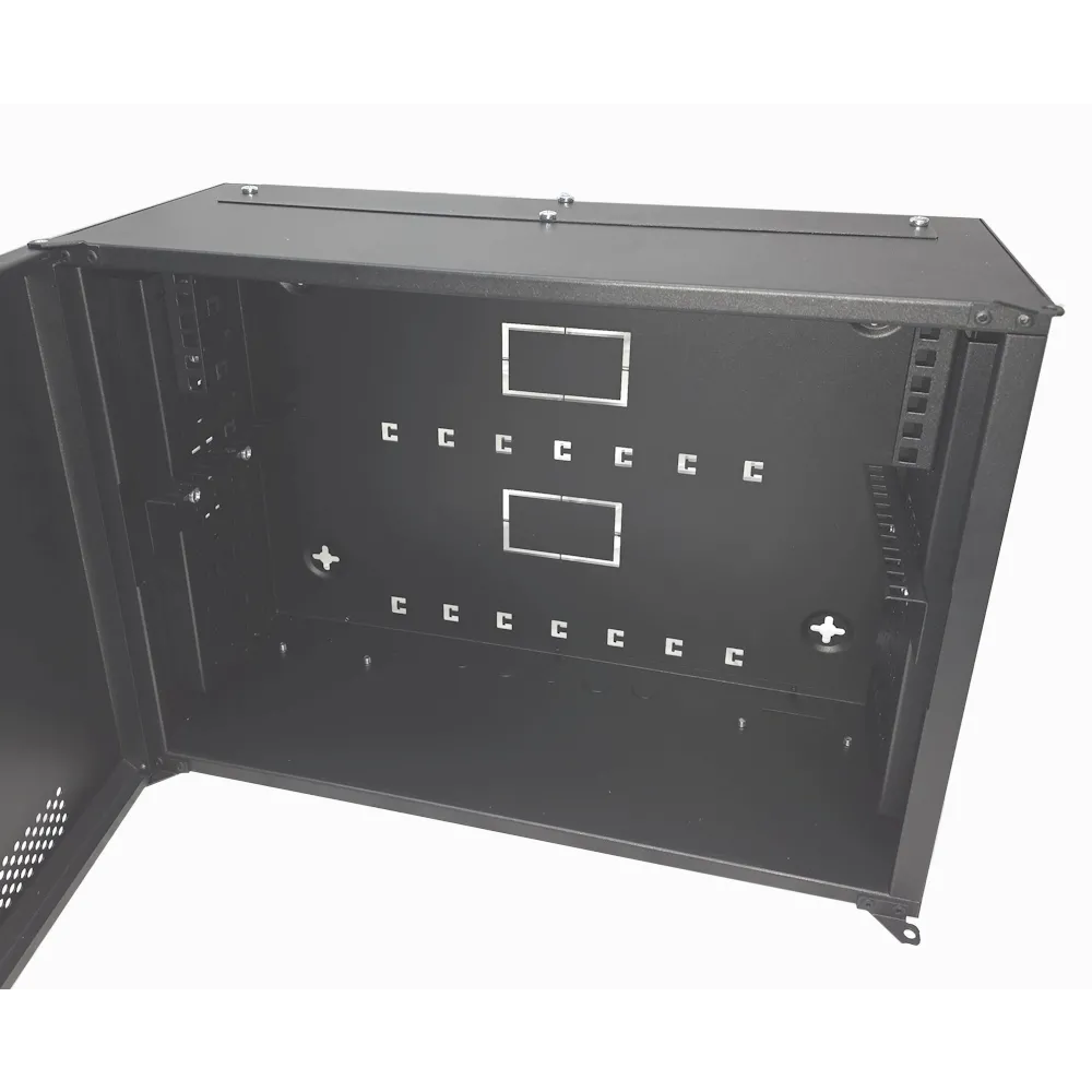 Datacel UK Made 4u 19in Low Profile Vertical Wall Cabinet
