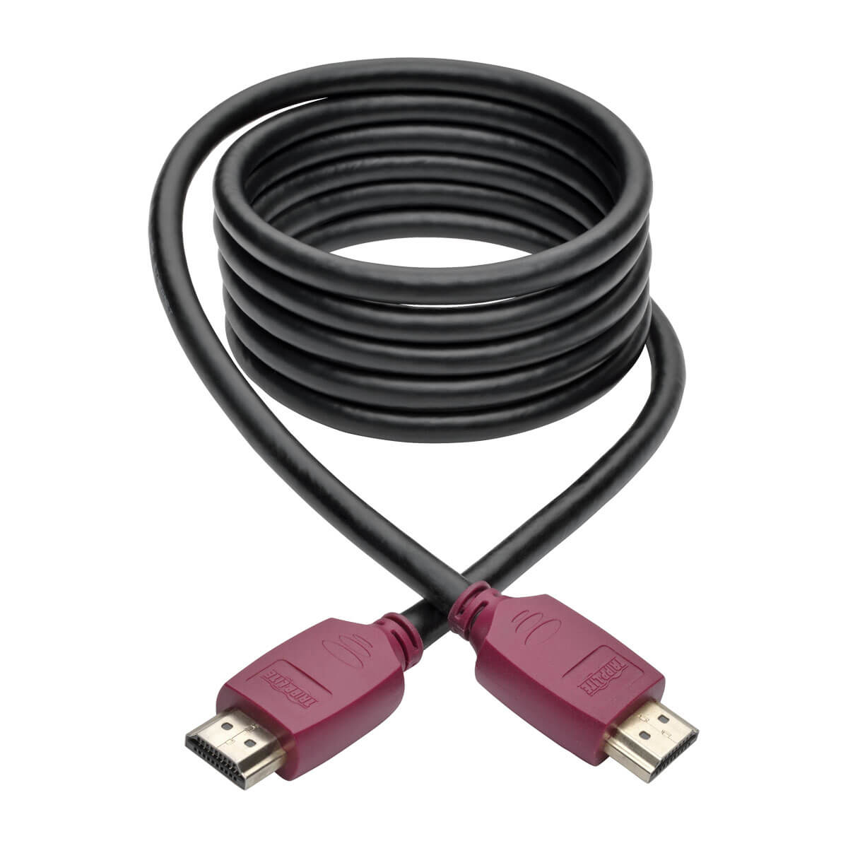 Eaton P569-CERT 4K HDMI Cable with Ethernet (M/M) - 4K 60 Hz,Gripping Connectors