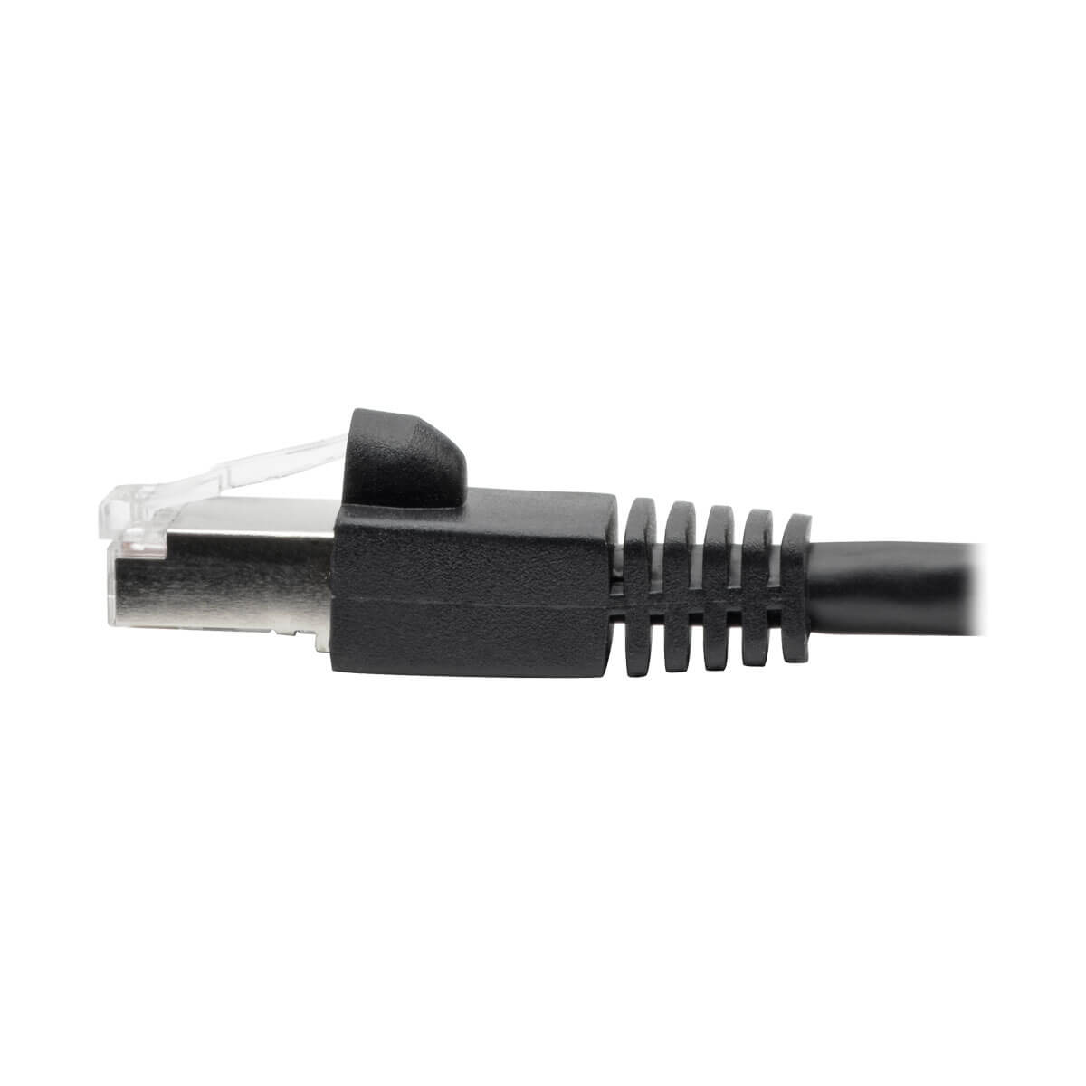 Eaton N262-BK Cat6a 10G Snagless Shielded STP Ethernet Cable (RJ45 M/M), PoE, BK 