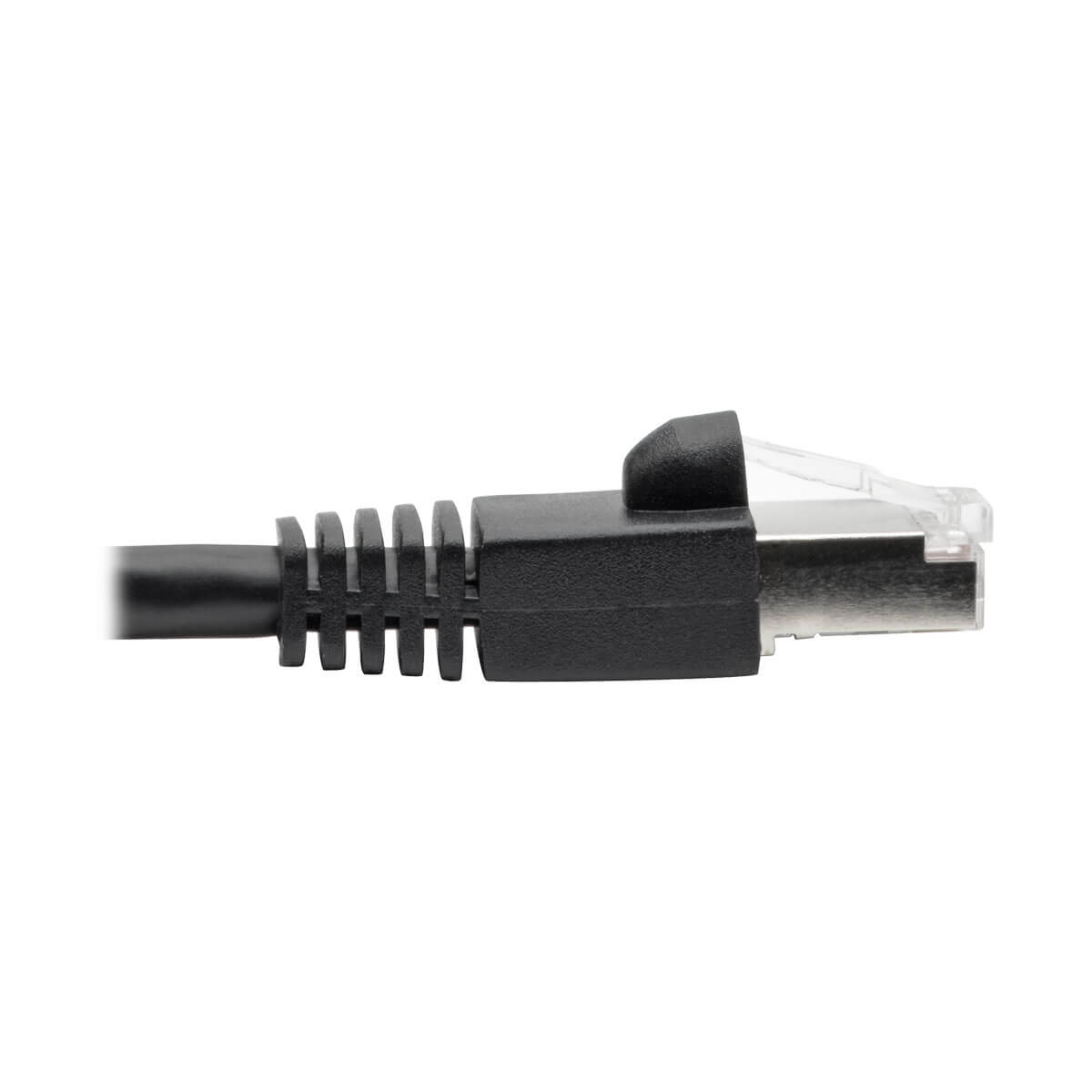 Eaton N262-BK Cat6a 10G Snagless Shielded STP Ethernet Cable (RJ45 M/M), PoE, BK 