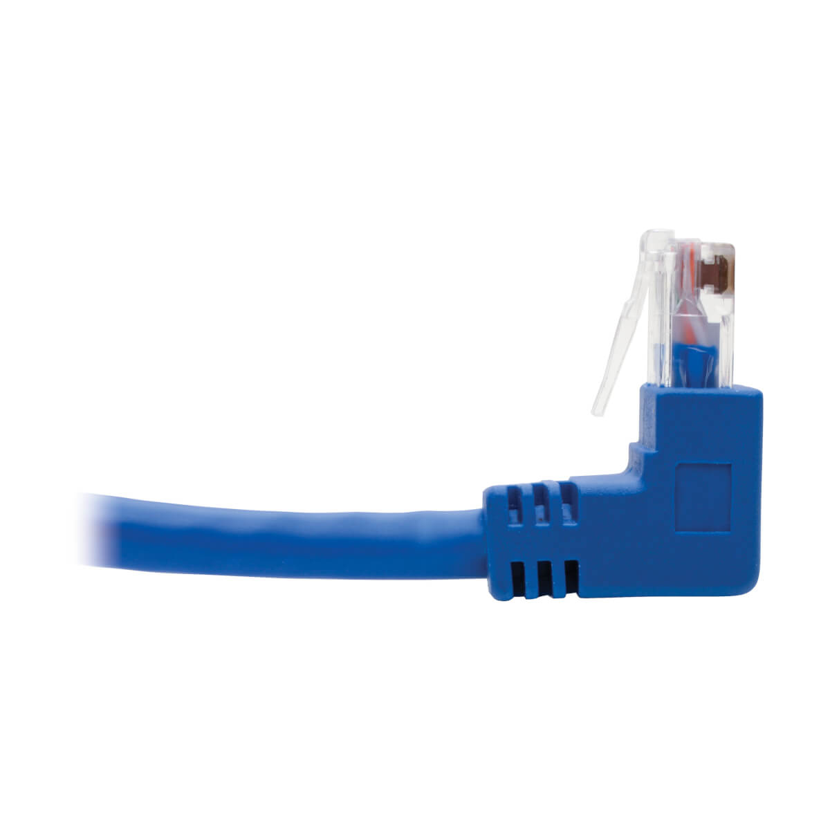 Eaton N204-BL-UD Up/Down-Angle Cat6 Gigabit Molded UTP Ethernet Cable, Blue