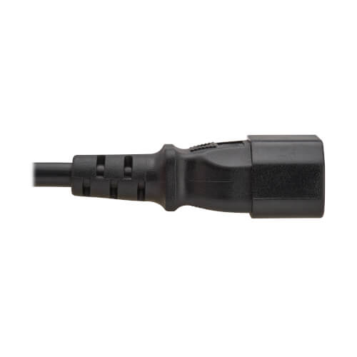 Eaton P004-EU PDU Power Cord, C13 to C14 - 10A, 250V, H05VV-F, Black