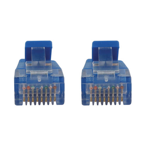 Eaton N261-BL Cat6a 10G Snagless Molded UTP Ethernet Cable (RJ45 M/M), PoE, BL