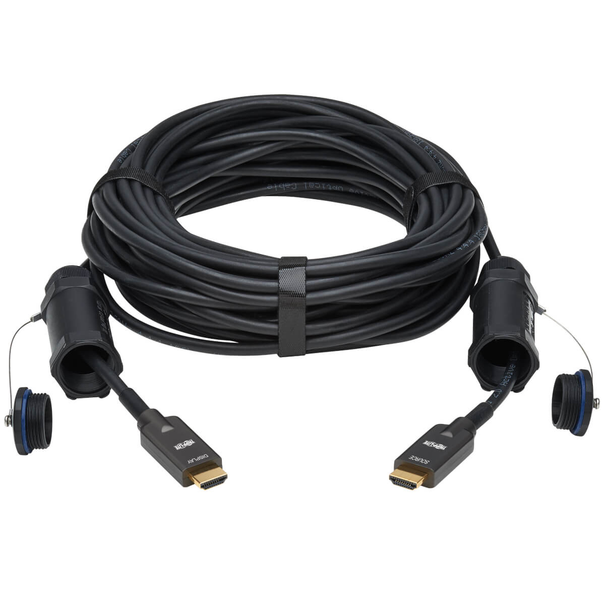 Eaton P568FA-W High-Speed Armored HDMI Fiber Active Optical Cable (AOC)
