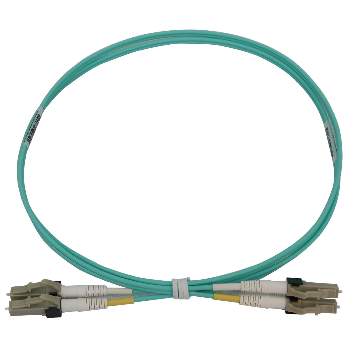 Eaton N820X 400G Multimode 50/125 OM3 Switchable Fiber Optic Cable, LSZH, Aqua