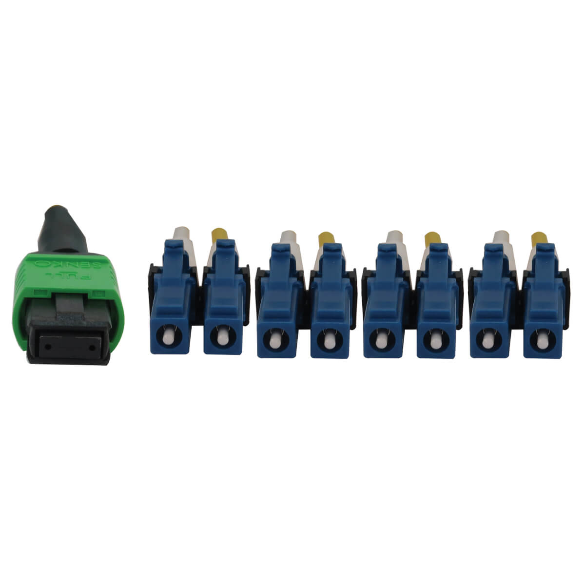 Eaton N390X-8L-AP 400G Singlemode 9/125 OS2 Switchable Fiber Optic Cable, LSZH,YL