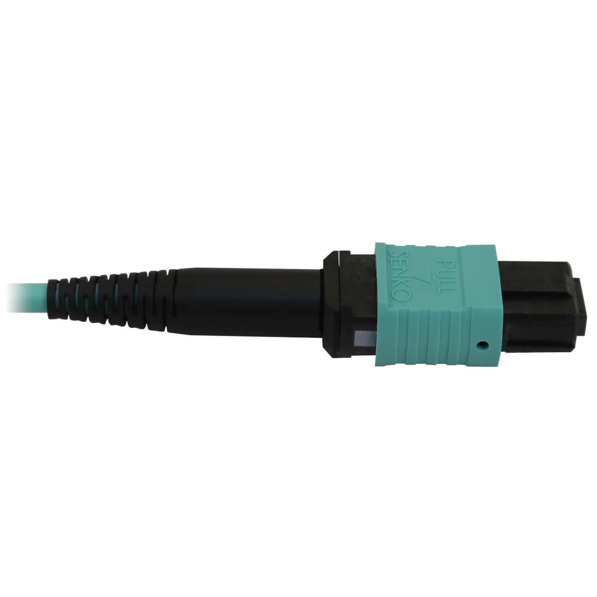 Eaton N844B-12-P 40/100/400G Multimode 50/125 OM3 Fiber Optic Cable, LSZH, Aqua