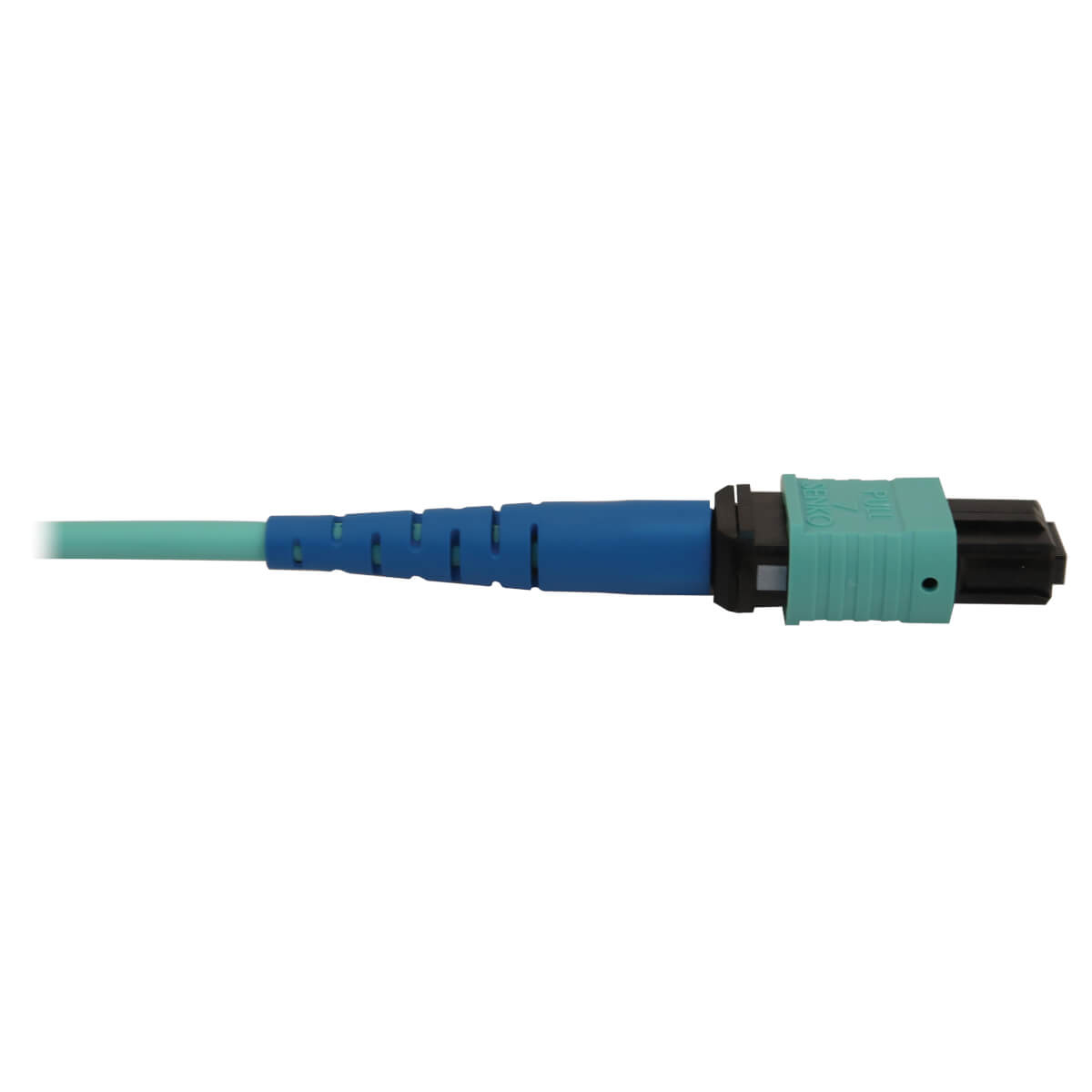 Eaton N846B-24-P 40/100/400G Multimode 50/125 OM3 Fiber Optic Cable, LSZH, Aqua
