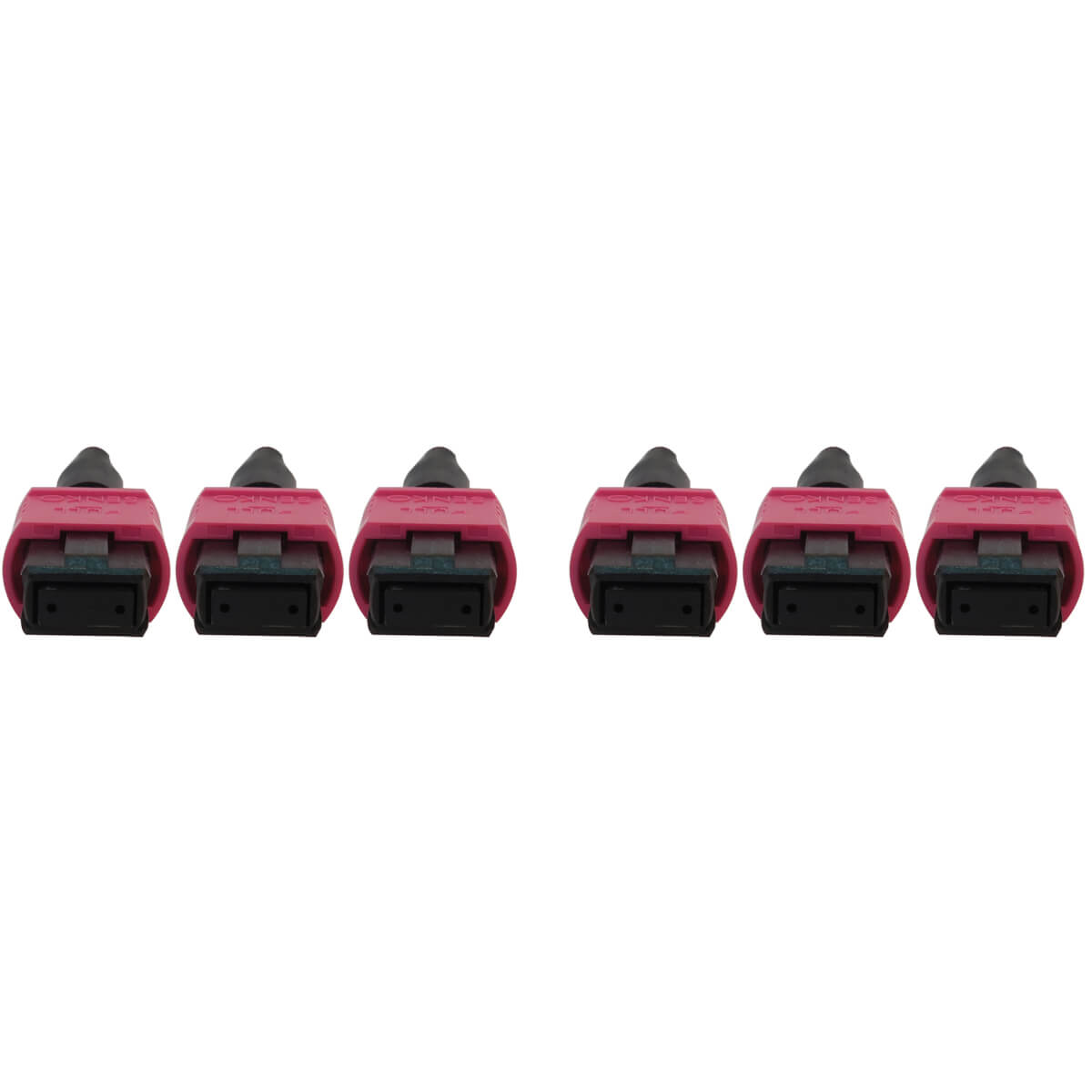 Eaton N858B-3X8MG 40/100/400G Multimode 50/125 OM4 Fiber Optic Cable, LSZH, Magenta