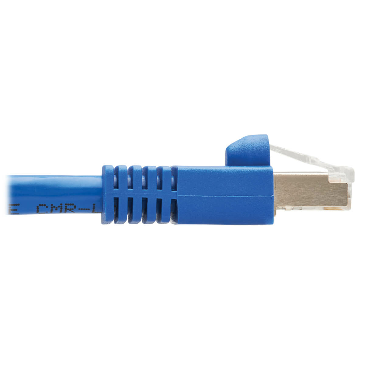 Eaton NM12-6A2-BL M12 X-Code Cat6a 10G F/UTP CMR-LP Shielded Ethernet Cable, BL