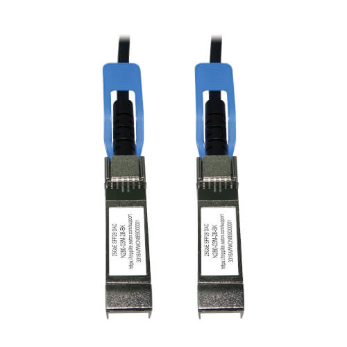 Eaton N280-28-BK SFP28 25Gbase-CR1 Passive Twinax Copper Cable, Black