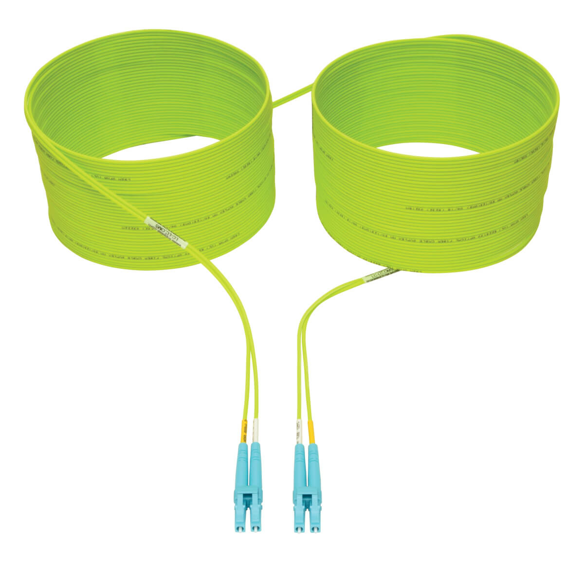 Eaton N820-OM5 100G Duplex Multimode 50/125 OM5 LSZH Fiber Optic Cable,Lime Green