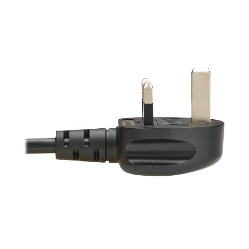 Eaton P056-UK PDU Power Cord, C13 to BS1363 - 10A, 250V, H05VV-F Black