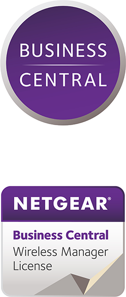 Business Central and Netgear Business Central Badges