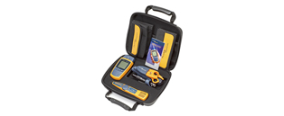 MicroScanner2 Termination Test Kit, includes MicroScanner2 Cable Verifier, IntelliTone Pro 200 Probe, IS60 Pro-Tool Kit, and a deluxe carrying case.